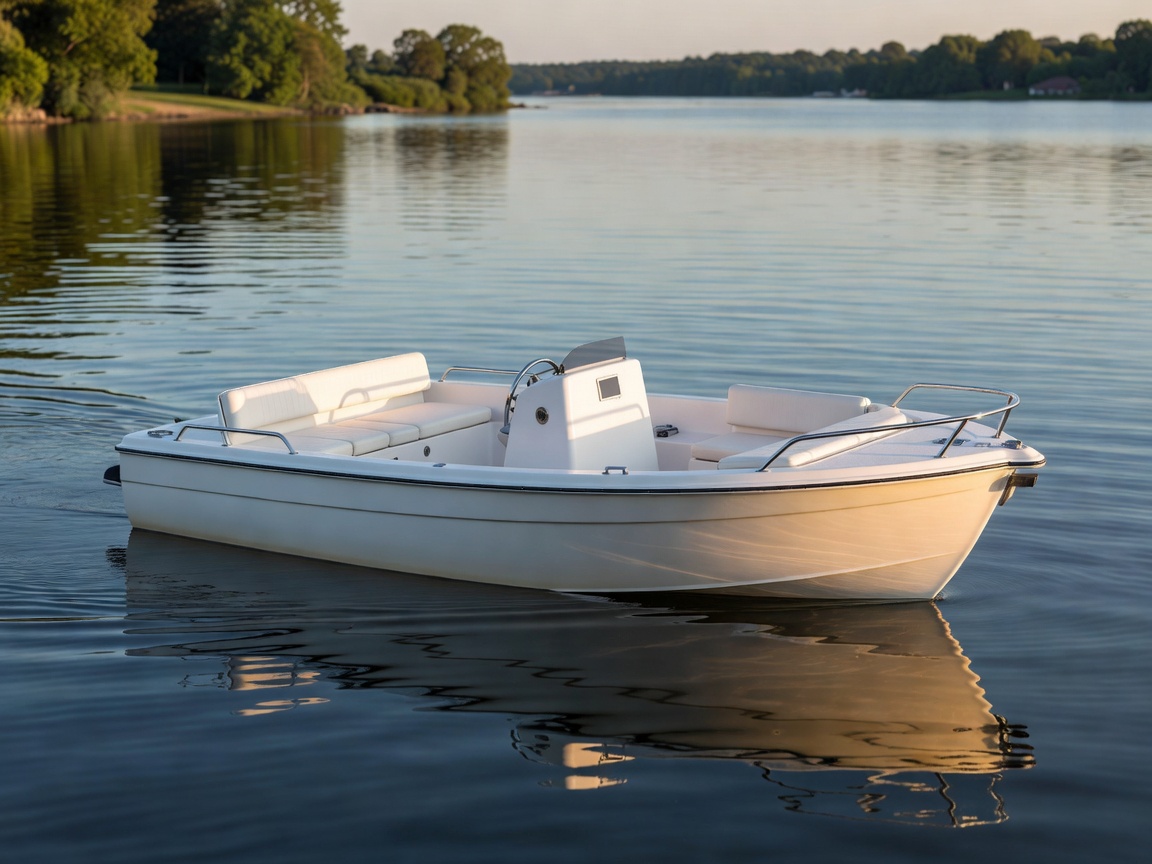 Small recreational day boat for short outings